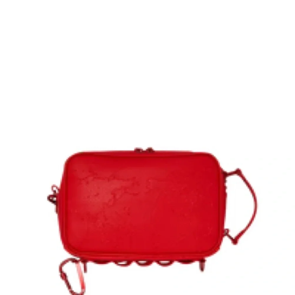 Authentic Sprayground JAMES FIRST CLASS RUBY RED CROSSBODY NWT - Picture 5 of 6
